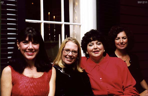 Adrienne, Denise, Dina and Karen - 11 December 1999