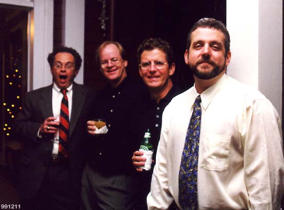 Paul, Jon, David and Jean -11 December 1999