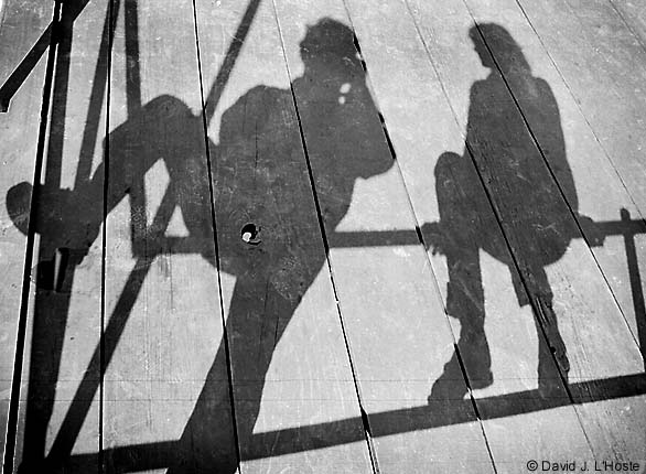 Self-portrait with Stella, 1977 - David J. L'Hoste