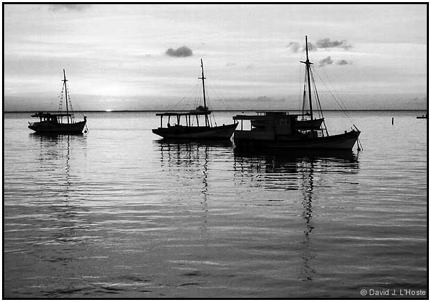 Isla Mujeres Dawn, 1981 - by David J. L'Hoste