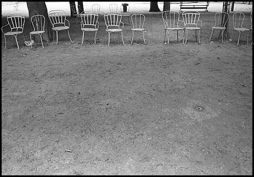 Tuileries Chairs/1977 by David J. L'Hoste