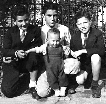 Geri Lyles and L'Hoste Boys (Dad, Donald and Tommy)